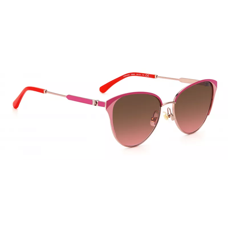 Kate Spade IANNA/G/S Women's Sunglasses - Black Frame, Grey Lens, 56/17/140 mm
