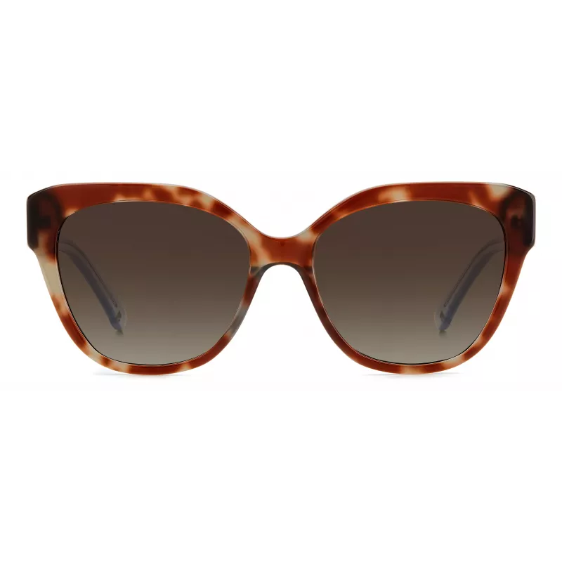 KATE SPADE SAVANNAGSIPRF Women's Sunglasses - Havana Acetate Frame, Brown Gradient Lens, 57/17/140 mm
