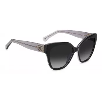 Kate Spade Savannah GS807F Women's Sunglasses - Dark Havana Acetate Frame with Brown Gradient Lenses 57/17/140 mm