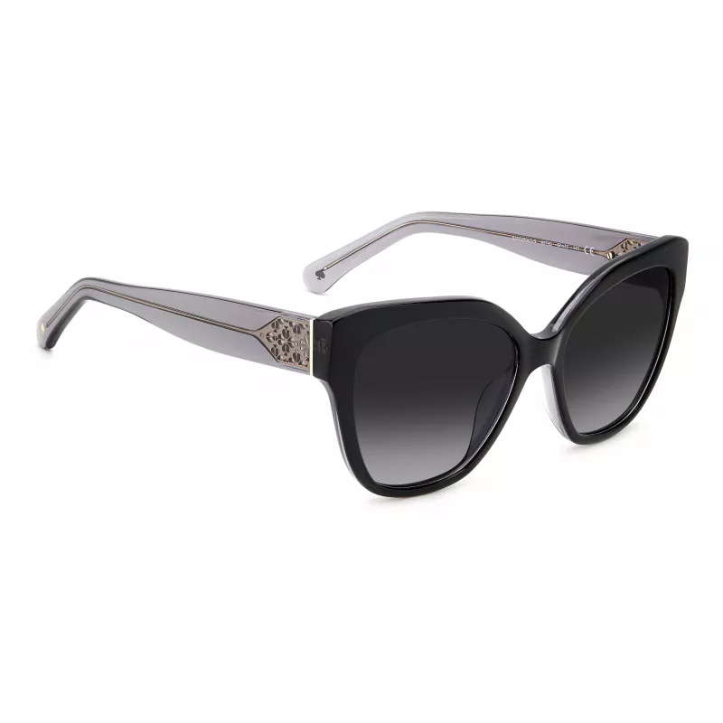 Kate Spade Savannah GS807F Women's Sunglasses - Dark Havana Acetate Frame with Brown Gradient Lenses 57/17/140 mm