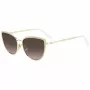 KATE SPADE Staci Women's Square Sunglasses Black Grey Gradient 56mm