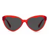 Kate Spade Velma Women's Sunglasses VELMASC9AF7IR Black Frame Grey Gradient Lens 57/17/140 mm