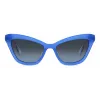KATE SPADE Women's Amelie Square Sunglasses - Black Frame Grey Gradient Lens 54mm