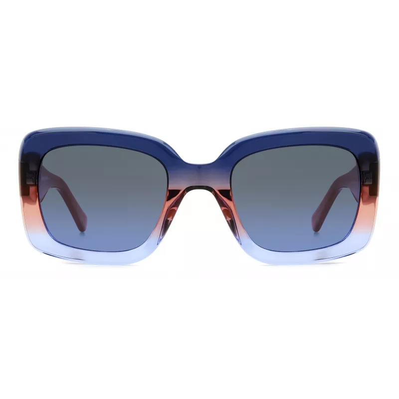 KATE SPADE Women's Bellamy Square Acetate Sunglasses Havana Brown Gradient 52mm