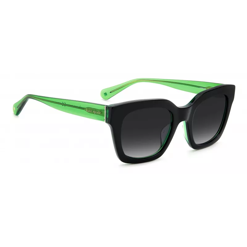 Kate Spade Women's CAMRYNS7ZJF09 Square Acetate Sunglasses with Grey Gradient Lenses
