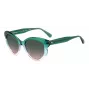 KATE SPADE Women's Elina Cat Eye Sunglasses - Black Frame Grey Gradient Lens 53mm