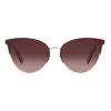 KATE SPADE Women's Izara Cat Eye Sunglasses - Black Acetate Frame with Grey Gradient Lens - 57/17/140 mm