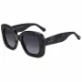KATE SPADE Women's Josey Sunglasses - Black Acetate Frame, Grey Gradient Lens, 50mm