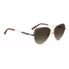 KATE SPADE Women's KATALINAGSLKS Butterfly Sunglasses Dark Havana Grey Gradient 59mm