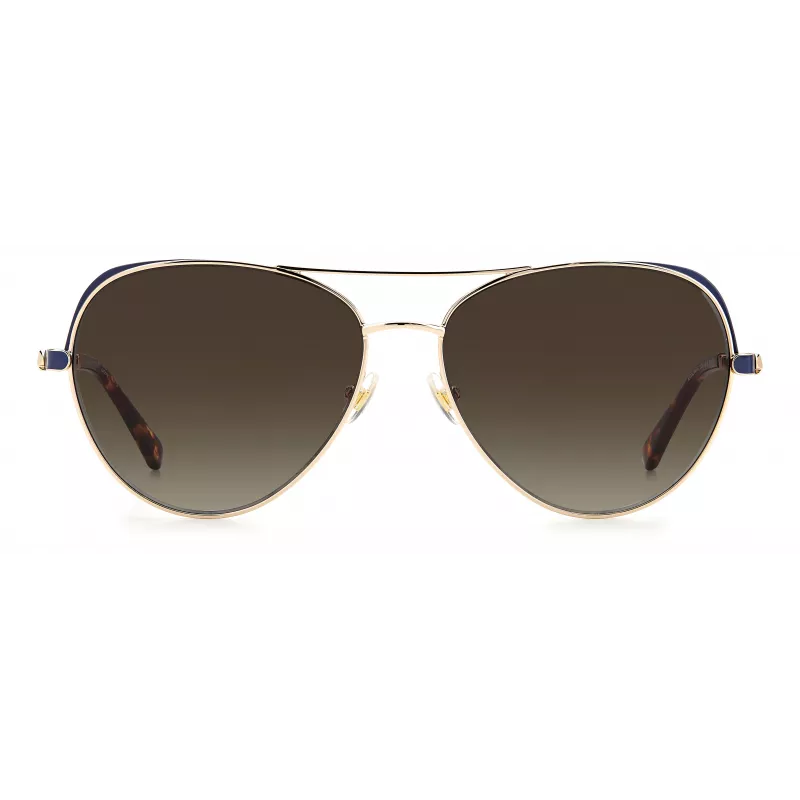 KATE SPADE Women's KATALINAGSLKS Butterfly Sunglasses Dark Havana Grey Gradient 59mm