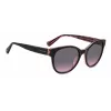 KATE SPADE Women's Nathalie GS807 Sunglasses - Black Acetate Frame Grey Gradient Lens 55/17/140 mm