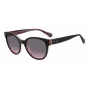 KATE SPADE Women's Nathalie GS807 Sunglasses - Black Acetate Frame Grey Gradient Lens 55/17/140 mm