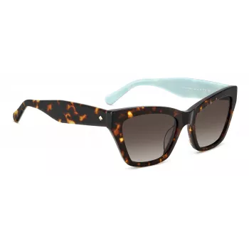 Kate Spade Women's Sunglasses FAYGS086F4HA Havana Acetate Brown Gradient 54mm