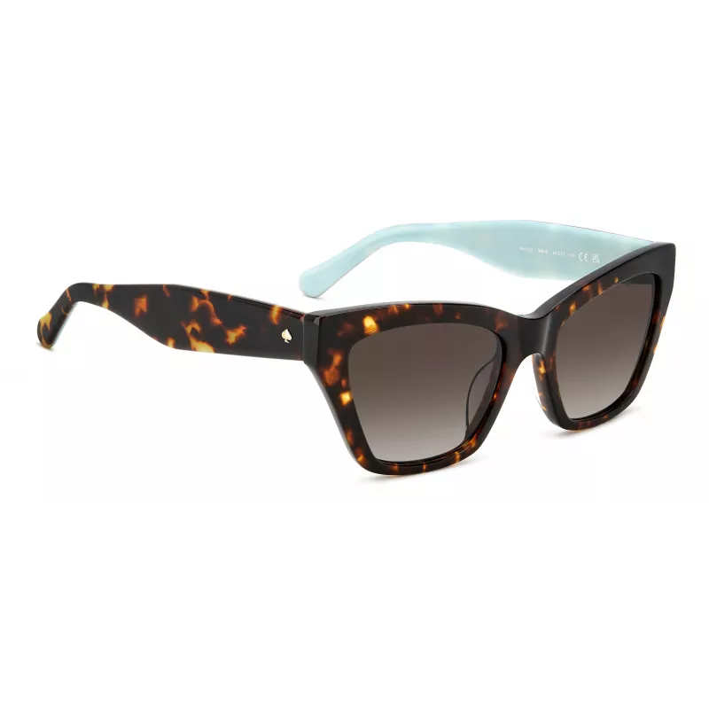Kate Spade Women's Sunglasses FAYGS086F4HA Havana Acetate Brown Gradient 54mm