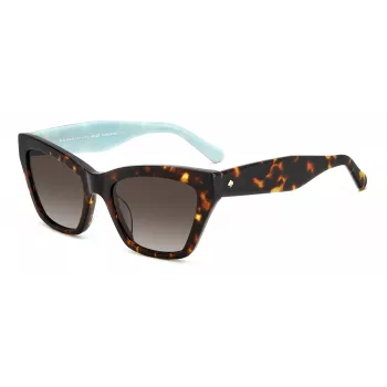Kate Spade Women's Sunglasses FAYGS086F4HA Havana Acetate Brown Gradient 54mm