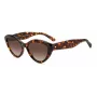 KATE SPADE Women's Sunglasses JUNIGS086F5HA - Black Acetate Frame, Grey Polycarbonate Lenses, 55/17/140 mm