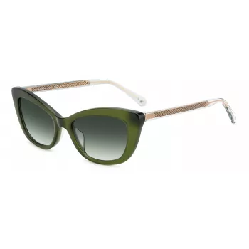 Kate Spade Women's Sunglasses MERIDAGS1ED Square Acetate Frame UV400 Protection 54mm