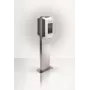 KEBA 90.786 Stainless Steel Pedestal for Two KeContact P30 Wallboxes