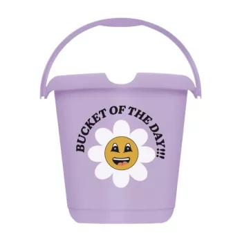 KEEEPER Bucket 10L Ilvie Happy Flower Ø30x28cm Purple