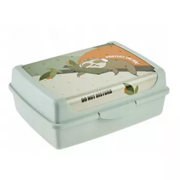 keeeper Food Storage Container Deco-Click-Box Midi 1L Carla 'Lazy Lui' 17x13x7cm Green