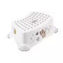 keeeper kids Step Stool Tomek “Cats” White – Non-Slip, 80 kg Capacity