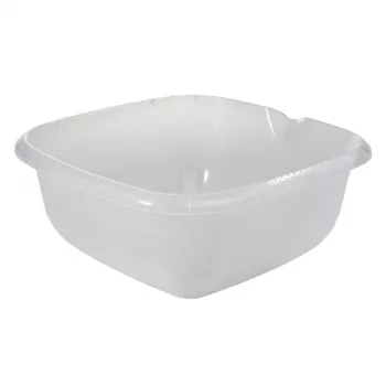 keeeper Square Bowl Björk 13L Transparent, 38x38x15 cm, PP, Food-Safe, Dishwasher & Freezer Safe