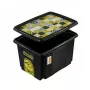 keeeper Storage Box with Lid 30L Karolina Minions Mosaic, 45x35x27 cm, Black