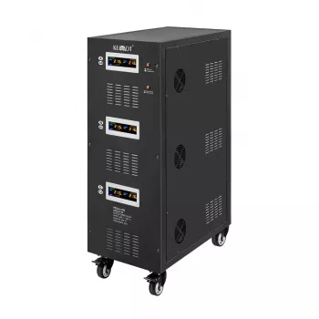 KEMOT PROavr-60k 60 kVA Three-Phase Automatic Voltage Stabilizer (Servo Motor, 380V, LCD)