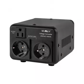 KEMOT Voltage Converter 400 W / 500 VA Step-Up & Step-Down 110V/230V