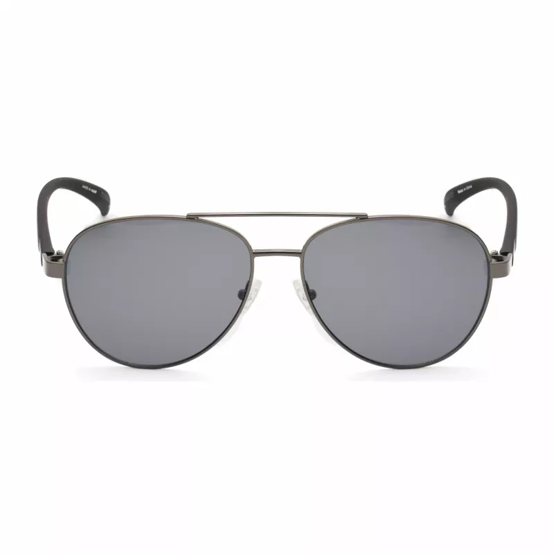 KENNETH COLE KC1318-5808A Men's Sunglasses - Classic Rectangle Metal Frame with UV400 Protection (58/15/140 mm)