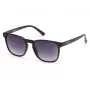 KENNETH COLE KC1414-5402B Men's Rectangular Sunglasses - Black Frame Grey Lens 55/18/145 mm UV400