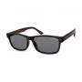 Kenneth Cole KC2985-5801A Men's Rectangular Acetate Sunglasses - Black/Grey 58mm