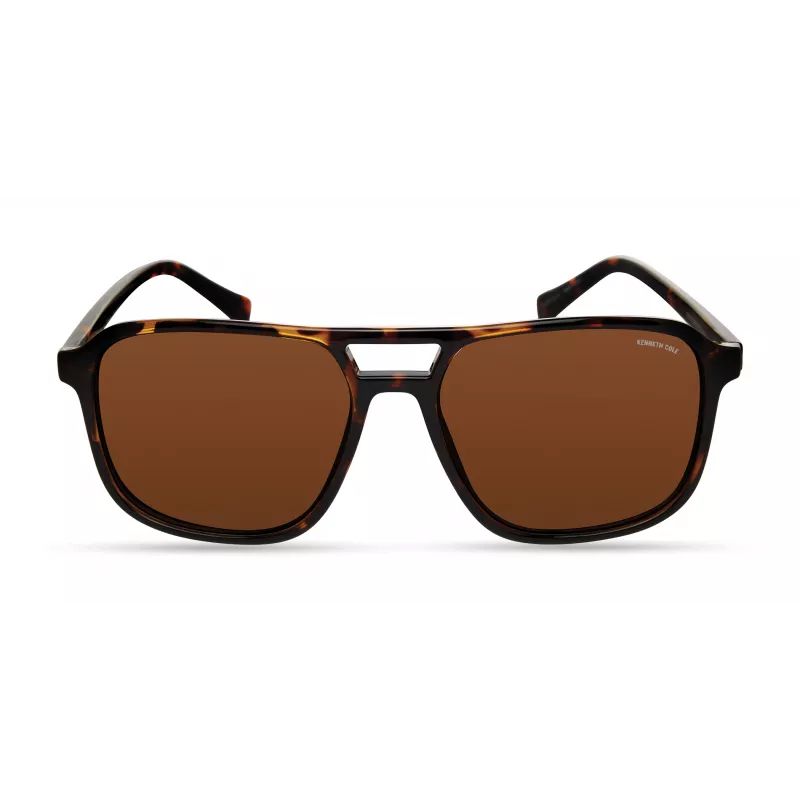Kenneth Cole KC3013-5752E Men's Sunglasses - Black Frame, Grey Lens, 57mm