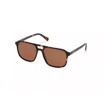 Kenneth Cole KC3013-5752E Men's Sunglasses - Black Frame, Grey Lens, 57mm