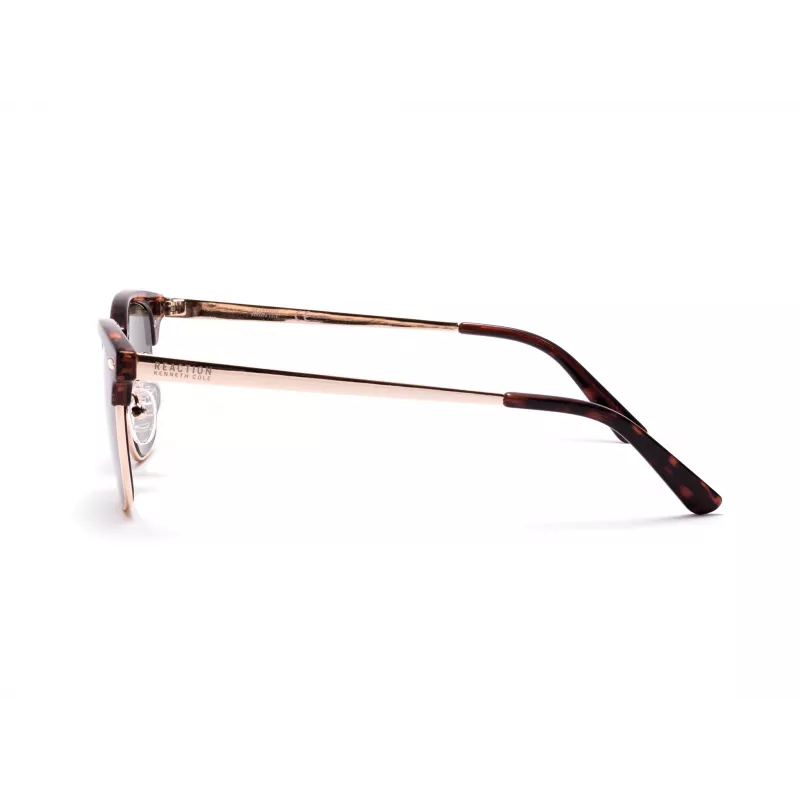 KENNETH COLE MAN KC1330-5052N Rectangular Sunglasses Black/Grey 50/21/150 mm