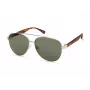 KENNETH COLE MAN KC1394-5932N Sunglasses - Grey Acetate Rectangle Frame with Grey Polycarbonate Lenses - 59mm Lens Width - UV400 Protection