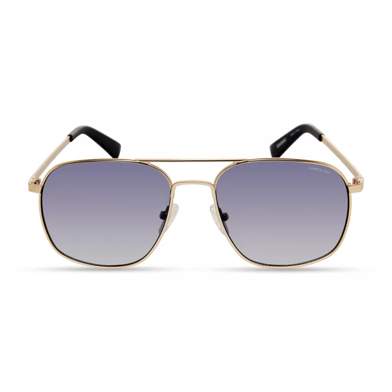 KENNETH COLE Man KC2970-5631W Rectangular Sunglasses Black/Grey 56/17/145 mm