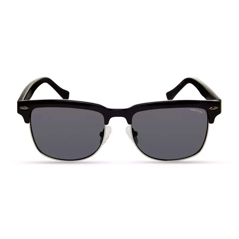 KENNETH COLE MAN KC2972-5301A Sunglasses 53/18/145 mm Black Square Frame Grey Lens