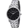 KENNETH COLE Men's IKC9231 Analog Quartz Watch 43mm Black Dial Leather Strap