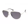 Kenneth Cole Men's Rectangular Sunglasses KC2971-6032A - Black Frame, Grey Lens, 60mm