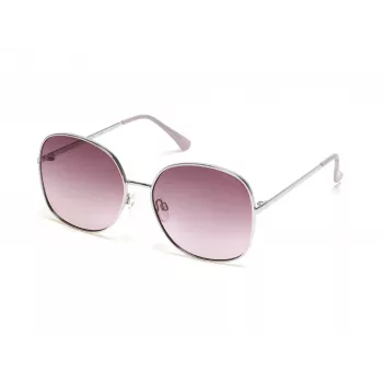 KENNETH COLE Women's Rectangular Sunglasses KC2978-6010Z Black Frame Grey Lens 60mm