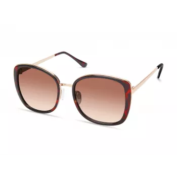 KENNETH COLE Women's Sunglasses KC1396-5452F Havana Brown 54mm