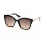 KENNETH COLE Women's Sunglasses KC2965-5401F - Geometric Acetate Frame with Grey Gradient Lenses - 54mm
