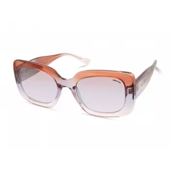 KENNETH COLE Women's Sunglasses KC2966-5383Z Black Acetate Square Frame Grey Gradient Lens 53mm