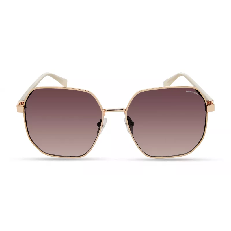 KENNETH COLE Women's Sunglasses KC3000-6028T Rectangle Brown Tortoise 60mm