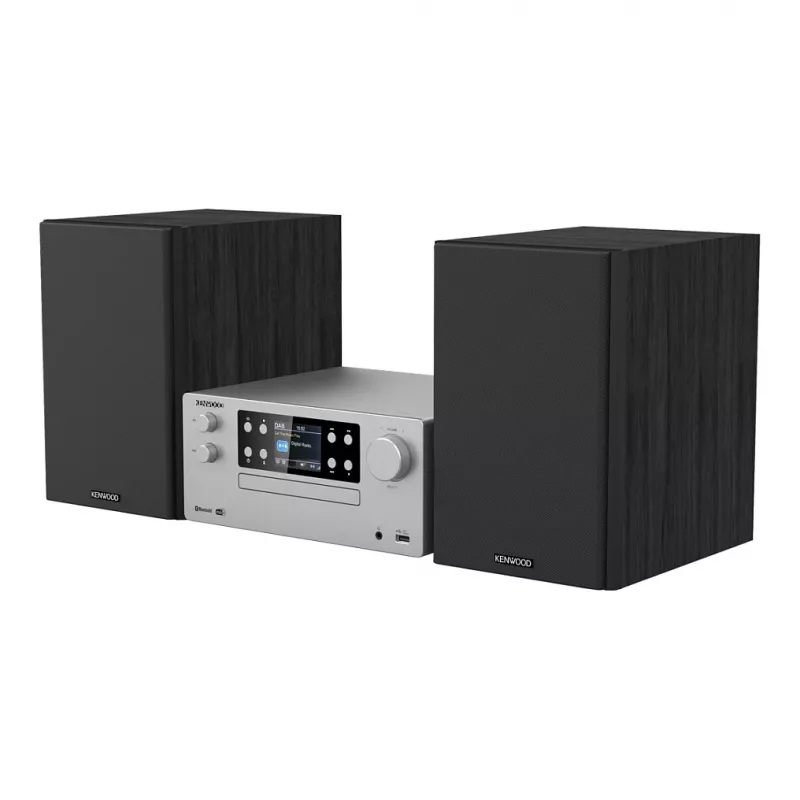 Kenwood M-925DAB-S Home Audio Micro System 50 W Silver/Black