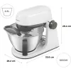 KENWOOD Multi-Tasker KHC30.000WH Kitchen Machine (Grey/White, 1000 W, 4.3 L Bowl)