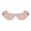 KENZO KZ40007I-72Z Women's Cat Eye Sunglasses Shiny Rose Gold Brown Gradient