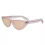 KENZO KZ40007I-72Z Women's Cat Eye Sunglasses Shiny Rose Gold Brown Gradient