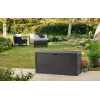 Keter 249384 Outdoor Storage Box Rectangular Resin Light Grey 845L